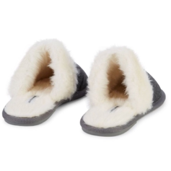 Saks Fifth Avenue Faux Fur Slippers - Picture 4 of 7